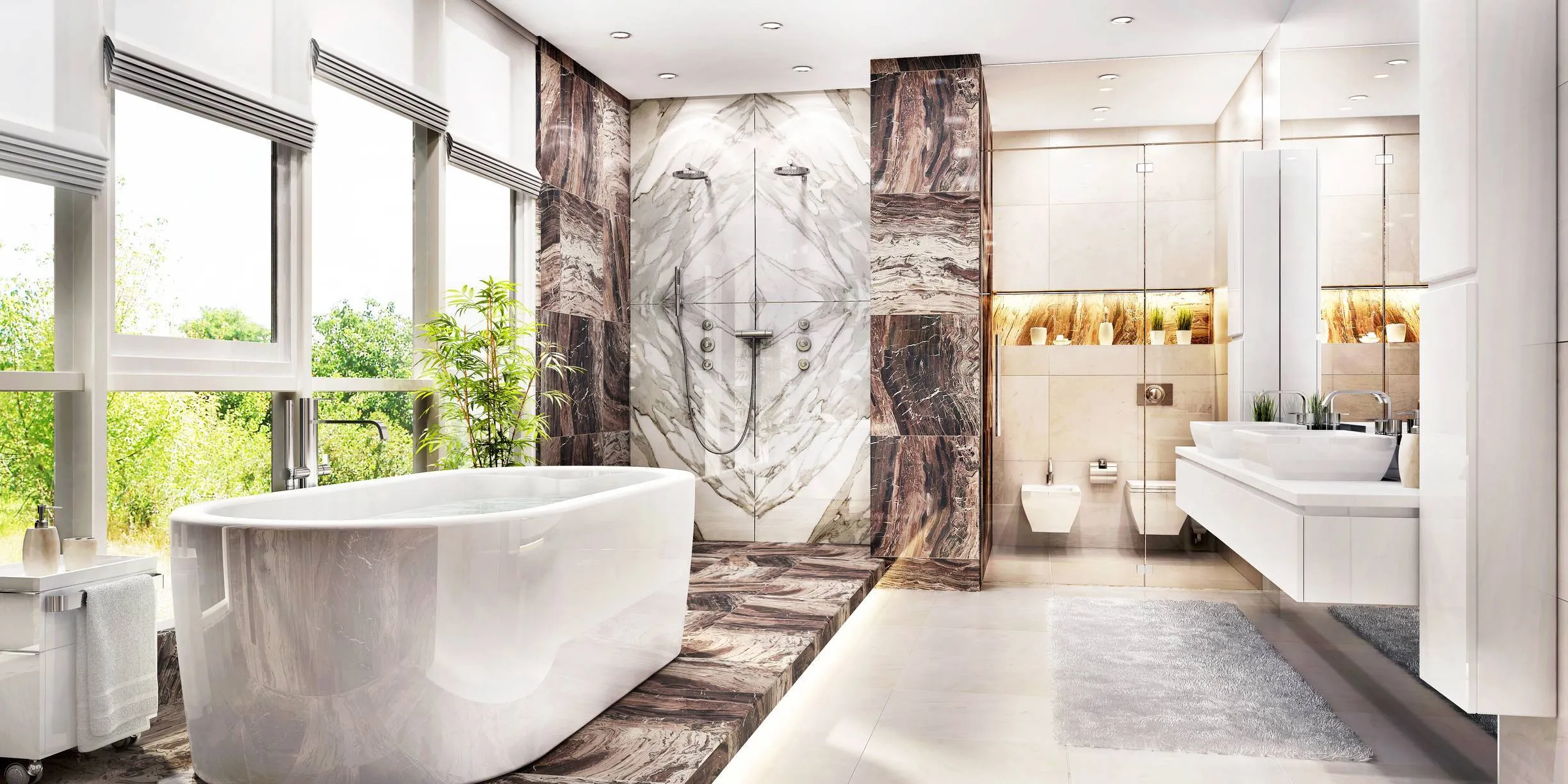 salle de bain suite parentale