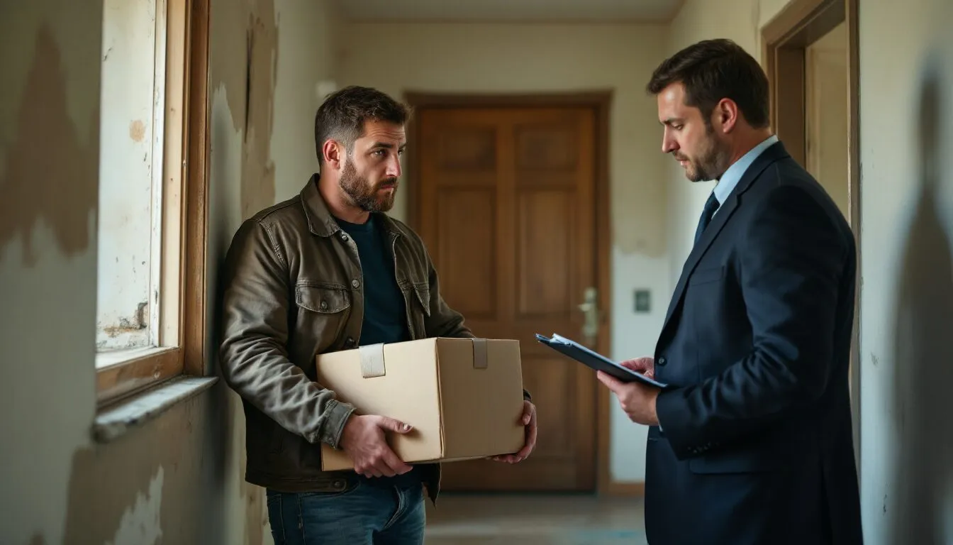 après expulsion dois je payer l'huissier pour récupérer mes affaires