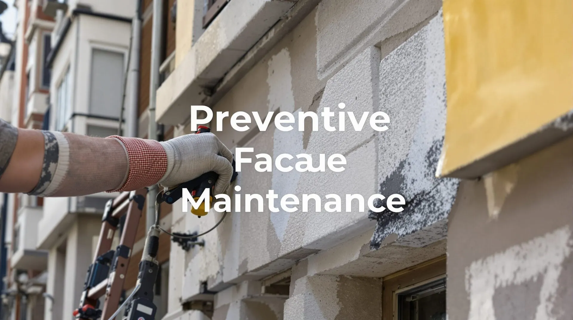 maintenance préventive des façades