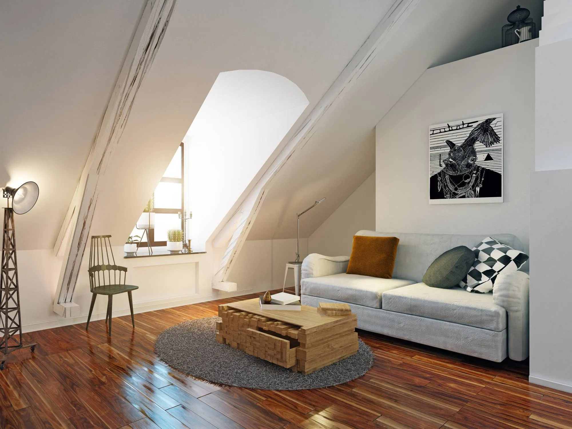 fenêtre de toit chambre sous combles