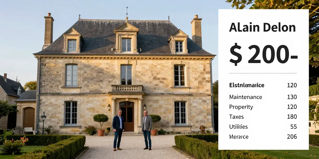 maison alain delon douchy prix
